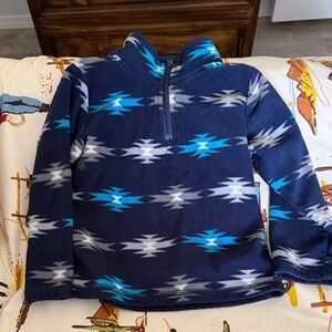The Children's Place Blue Patterned Zip Up Jacket